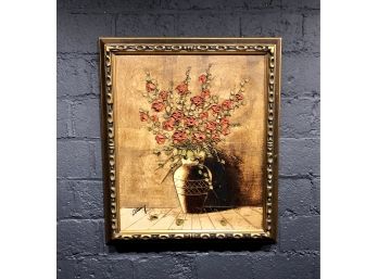 Vintage Signed Still Life Painting - Whittier Galleries (Laconia, NH)