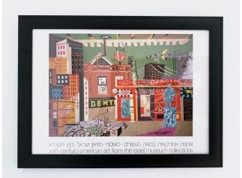 Stuart Davis 'New York Under Gaslight' 20th Century American Art From The Israel Museum CollectionsPoster Print