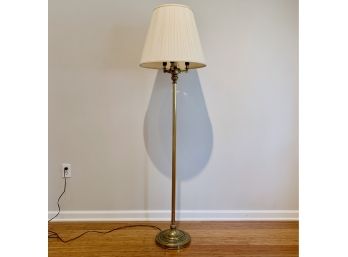Brass 3 Light Floor Lamp