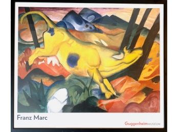 Franz Marc 'Yellow Cow' Guggenheim Poster