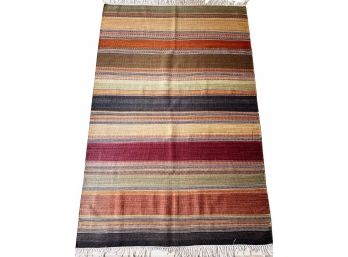 Striped Woven Rug