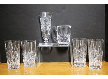 Waterford Crystal Lismore Mixed Lot - Highball, Vase & Pitcher