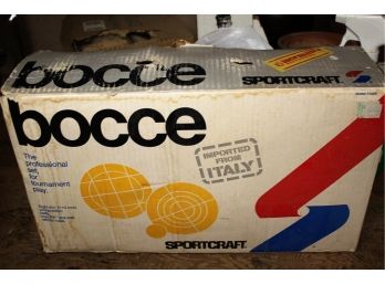New Sportcraft Bocce Set - Made In Italy