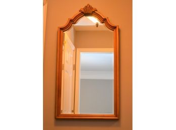 Handsome Large Wood Wall Mirror 24' X 45'