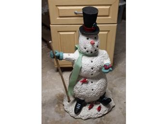 Large 34' Tall Indoor/Outdoor Snow Man Decoration