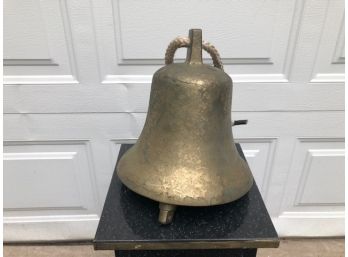 Large Antique Brass Bell