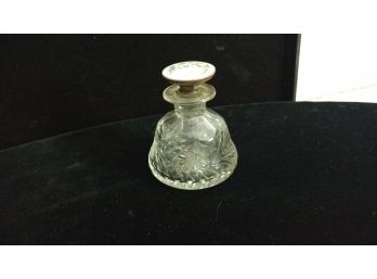 Vintage Enamel Top Perfume Bottle