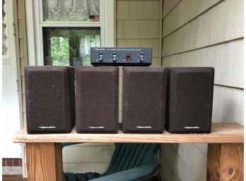 Four Vintage Speakers