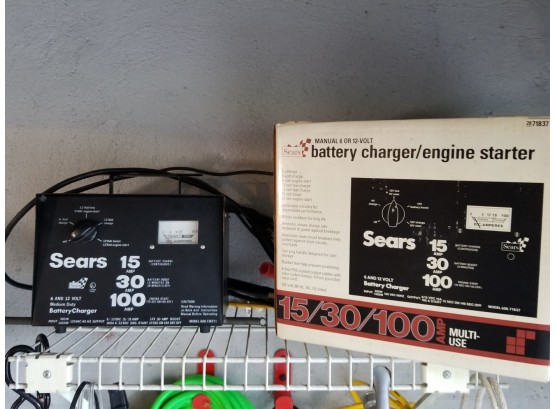 Sears Battery Charger/Engine Starter