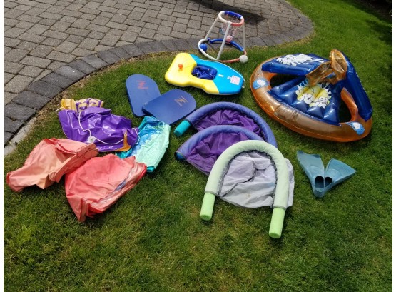 Selection Of Fun And Safe Pool Accessories