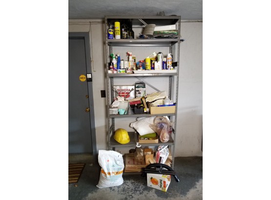 Garage Shelf AND Contents!
