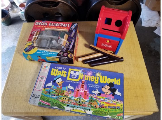 Vintage Disney Game And Child's Toys
