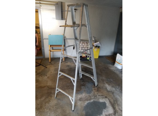 6' Metal A Frame Ladder