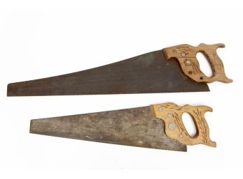 Pair Of Antique Saws