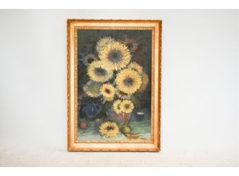 Sunflowers In The Style Van Gogh