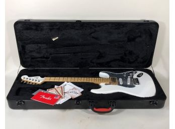 $2000 Retail, Fender American Deluxe Stratocaster HSS 2012 Snow White V.2 Dealer Event Custom