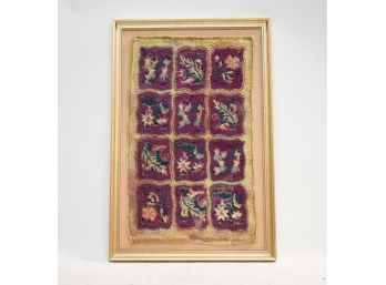 Framed Chenille Embroidery