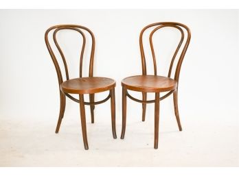 Two Cafe Style Chairs