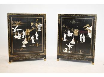 Pair Of Asian Cabinets