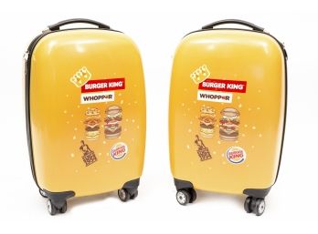 Burger King Promotional Carry-On Suitcases