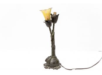 Art Nouveau Torchiere Style Table Lamp