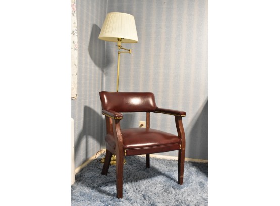 Accet Chair And Floor Lamp