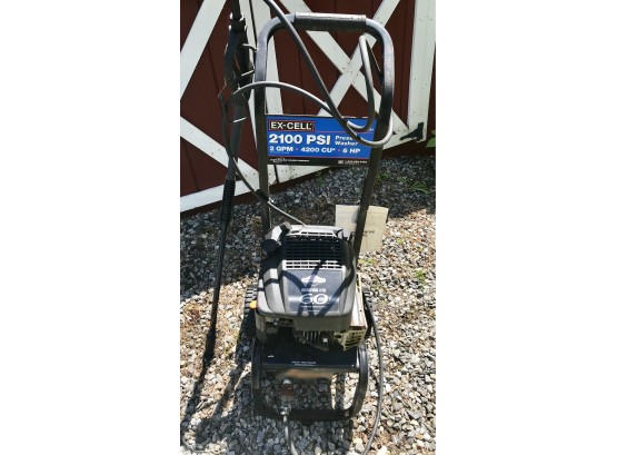EX-CELL  2100psi Pressure Washer