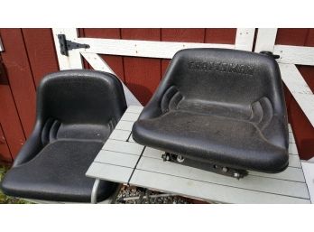 2 Nice Lawn Tractor Seats