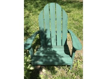 Nice Screen Painted Adirondack Chair