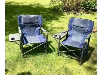 Pair Of  Due North Folding Chairs