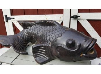 Large Coy Fish Garden Ornament