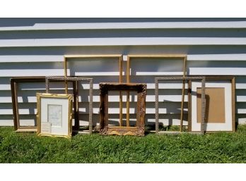 Assortment Of 8 Picture Frames