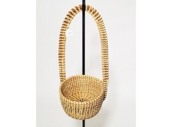 Handmade Gullah Sweetgrass Egg Basket