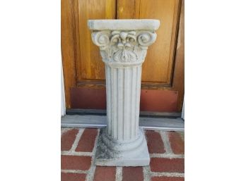 Neoclassic Style Cement Column Pedestal (taller)