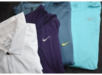 5 Nike Mens Long Sleeve Athletic Tops, XXL