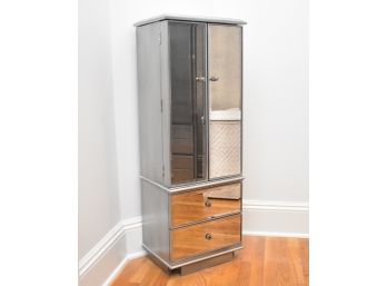 Mirrored Jewelry Armoire ) √ Early Pickup OK