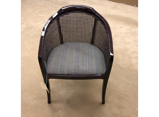 Italian Cane Back Occasional Chair