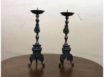 Bronze Candlesticks