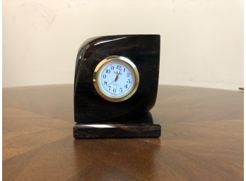 SPINNING MARBLE CLOCK