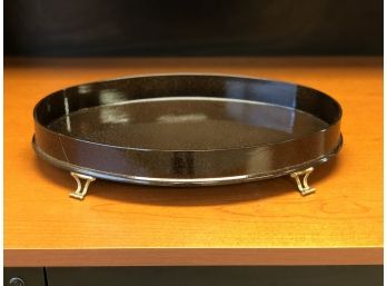 OVAL FOOTED TRAY