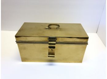 Hinged Brass Box