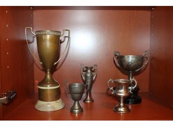 Collectible Trophy Lot Of 5 Including Lillian August Arterior's Home Collection Etc.