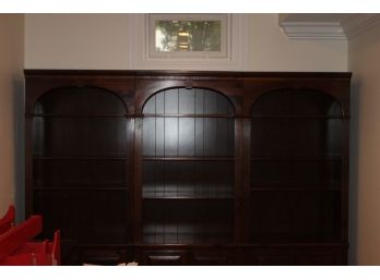 Rich Looking Set Of Three Ethan Allan Mahogany Bookcase's Group Together