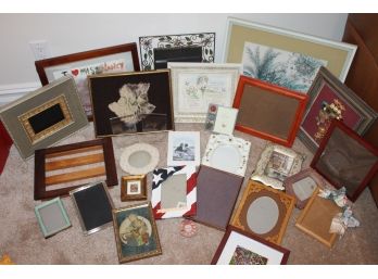 Lot Of 28 Miscellaneous Picture Frames