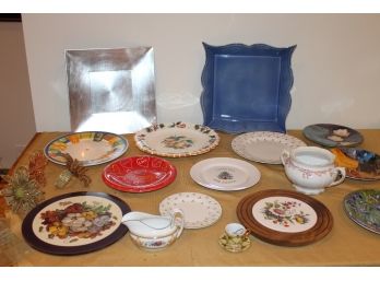 Group Of Kitchenware And Plates