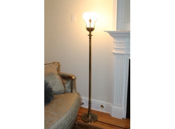 Very Nice Brass Floor Standing Lamp - Stands 62' Tall