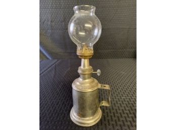 Antique Oil Lamp Lumina France