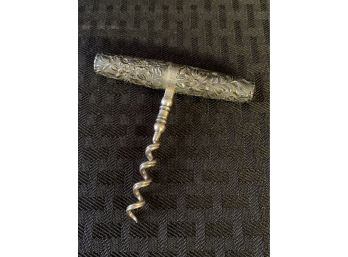 Antique Sterling Silver Pocket Corkscrew Signed Gorham