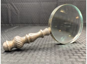 Beautiful Large Magnifying Glass With Sterling Handle