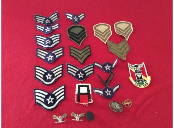 Old Military Patches And Pins